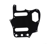 Pickguard à 10 trous pour guitares Jaguar - Convient pour le remplacement et les modifications à faire soi-même - Noir