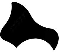 Pickguard adhésif pour guitare acoustique 101,6 cm 104,4 cm pour gaucher Noir, normal