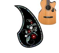 Pickguard de guitare acoustique | Autocollant à gratter pour instrument à cordes - Autocollants de guitare acoustique protecteurs haute résistance pour l'entretien de l'instrum, D, Consulte la