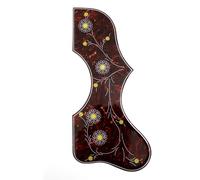 Pickguard de guitare acoustique pour Gibson J-200 SJ-200 - Plaque anti-rayures de 2 mm d'épaisseur - Autocollant - Ajustement universel pour guitare acoustique de 104 à 106 cm (style F)