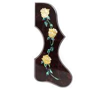 Pickguard de guitare acoustique pour Gibson J-200 SJ-200 - Plaque anti-rayures de 2 mm d'épaisseur - Autocollant - Ajustement universel pour guitare acoustique de 104 à 106 cm (style C)