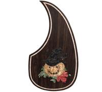 Pickguard de guitare acoustique pour Martin D45 Premium en palissandre ou acajou avec incrustation en coquille d'ormeau véritable, plusieurs motifs floraux, s'adapte à la plupart des guitares