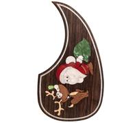 Pickguard de guitare acoustique pour Martin D45 Premium en palissandre ou acajou avec incrustation en coquille d'ormeau véritable, plusieurs motifs floraux, s'adapte à la plupart des guitares