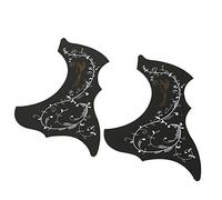 Pickguard de guitare auto-adhésif, pièces de rechange de Scratchplate pour 41" guitare folk(noir)