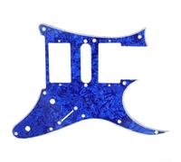 Pickguard de guitare électrique pour Ibanez RG250 Style 2 Humbucker et Single Coil Compatible, 7 V HSH Plaque de rechange, Multicolore, 3(B)