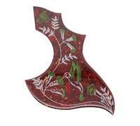 Pickguard De Guitare En Résine Époxy Celluloïd Et Cristal | Plaque Anti-rayures Décorative Fleur for Folk Acoustic