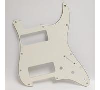 Pickguard de guitare pour micro Fender Stratocaster Dual P90 - Plaque de protection à 11 trous SSS Stratocaster, compatible avec les guitares américaines/mexicaines, partie mod personnalisée (3 plis