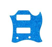 Pickguard De Guitare Pour Micros Standard Full SG Style Route P90(6)