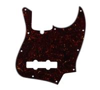 Pickguard JB 10 trous, plaque à gratter JB Bass 3 plis for pièce de rechange de basse électrique Standard(Dark brown)