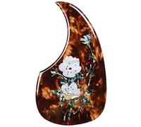Pickguard pour guitare acoustique avec motif nacré, coque en PVC, plaque de protection autocollante pour guitare folk pour protection et décoration