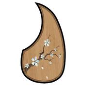 Pickguard pour guitare acoustique, guitare Pickguard, autocollant anti-rayures pour instruments à cordes - Pickguard de protection résistant à la déchirure vintage pour l'interprétation du, A