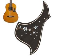Pickguard pour guitare acoustique, guitare Pickguard | Protecteur à gratter pour instrument à cordes, Pickguard de protection résistant à la déchirure vintage pour l'interprétation de la scène, B