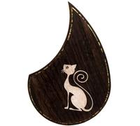 Pickguard pour guitare acoustique Martin OM18V - Plaque à gratter en palissandre avec incrustation d'ormeau, dos autocollant 3M, choisissez parmi 18 motifs uniques (#13)