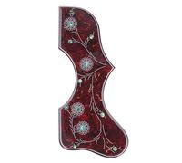 Pickguard pour Guitare Acoustique, Plaque de Protection Auto-adhésive en Celluloïd Anti-rayures 2,5 mm pour Guitares Folk, Guitares Classiques, Musiciens, Professionnels et Étudiants