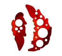 Pickguard pour guitare acoustique, plaque résistante aux rayures, plaque à gratter de rechange en forme de feuille de vigne, style ovation, couvre-trous acoustiques, autocollants pour guitares