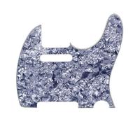 Pickguard pour guitare acoustique pour TL, plaque de protection anti-rayures en PVC durable pour guitare électrique, beau motif, installation facile avec vis, compatible avec (GQ232 Gris Perle)