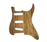 Pickguard Pour Guitare Électrique 3 Plis En Bois Massif 11 Trous Fabriqué À La Main(3)