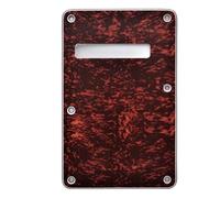 Pickguard Pour Guitare Électrique Étui À Ressort Pour Guitare Électrique Couverture Arrière En PVC Trois Couches Pièces De Rechange Standard Pickguard(Red Tortoise)