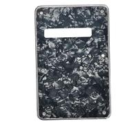 Pickguard Pour Guitare Électrique Étui À Ressort Pour Guitare Électrique Couverture Arrière En PVC Trois Couches Pickguard Standard Durable(Black Pearl)