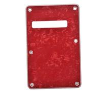 Pickguard Pour Guitare Électrique Étui À Ressort Pour Guitare Électrique Couverture Arrière En PVC Trois Couches Pickguard Standard Durable(Red Pearl)