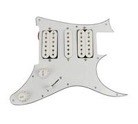 Pickguard Pour Guitare Électrique Micro Blanc Triple Couche 7 V Double Simple Double Haut