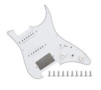 Pickguard Pour Guitare Électrique, Micro Prétaré Double Bobine SSH, Accessoires Instrument 28,5x22x2,3cm - Son Clair et Lumineux, Réduction de Bruit Sensible, Facile à Installer