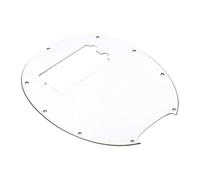 Pickguard pour guitare, Pickguard de remplacement for basse, for Jazz Bass à 4 cordes MM, 9 trous, blanc, 6.91 pouces X 8.66