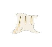 Pickguard pré-câblé - FENDER - Pre-Wired Strat Pickguard Custom Shop Texas Special - Parchment - 11 trous - Guitare électrique