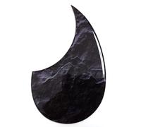 Pickguard universel autocollant pour guitare acoustique Gibson, Taylor, Martin, 2 mm d'épaisseur, design 3D, protection anti-rayures pour guitares de 91,4 à 104,4 cm, décoration personnalisée (noir)
