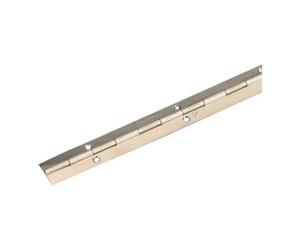 Pickhardt & Gerlach P&G Charnière à tige I 32 mm, L 3500 mm acier couleur laiton Quantité:1