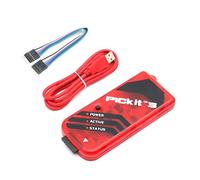 PICKIT 3 Kit3 Programmeur PIC AYWHP Programmeur de microcontrôleur Émulateur Câble USB pour la Programmation, Le dépannage et Le développement de logiciels et de matériel PC