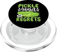 Pickle Addict No Regrets PopSockets PopGrip pour MagSafe