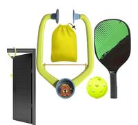 Pickle Ball Kit de pratique de paddle Tennis pour porte - Équipement réglable avec palette et pour jeux intérieurs à la maison, dans le jardin ou