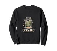 Pickle Girl est trop Sensible pour ce Monde | Kawaii Sweatshirt