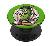 Pickle Jouant aux Sports de Fans de Dessins animés de PopSockets PopGrip Adhésif