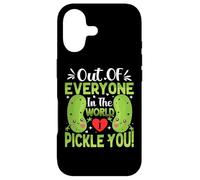Pickle Valentine - Out of Everyone in The World I Pickle You Coque pour iPhone 17