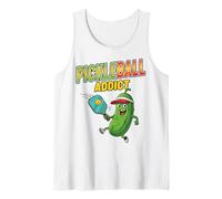 Pickleball Addict - Cadeau Drôle pour Joueurs Passionnés Débardeur