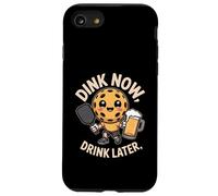 Pickleball Amusant Dink Now Drink Later Coque pour iPhone SE (2020) / 7/8