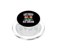 Pickleball Amusant Disant si Vous Cherchez Un Service Doux PopSockets PopGrip pour MagSafe