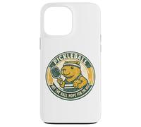 Pickleball Amusant Hit The Ball Hope for The Best Capybara Coque pour iPhone 13 Pro Max