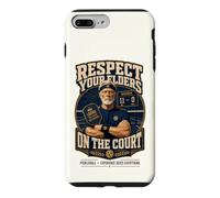 Pickleball Amusant Respectez Vos Anciens Joueurs Seniors Coque pour iPhone 7 Plus/8 Plus