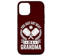 Pickleball Amusant You Just Got Beat by A Grandma Senior Dink Coque pour iPhone 12/12 Pro
