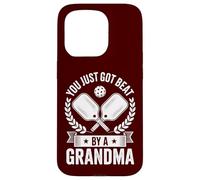 Pickleball Amusant You Just Got Beat by A Grandma Senior Dink Coque pour iPhone 15 Pro