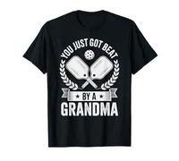 Pickleball Amusant You Just Got Beat by A Grandma Senior Dink T-Shirt