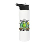 Pickleball Blessure Survivor Groovy Pickle Sports Stainless Steel Insulated Water Bottle