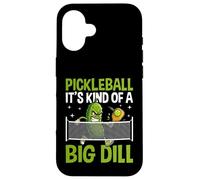 Pickleball, C'est Une sorte de Jeu de pagaie Amusant à l'aneth Coque pour iPhone 16