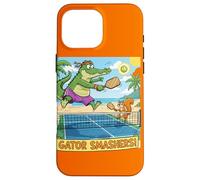 Pickleball de Gator Smasher Coque pour iPhone 16 Pro Max