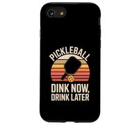 Pickleball Dink Now Drink Later Boule de bière Mignonne Coque pour iPhone SE (2020) / 7/8