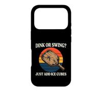 Pickleball Dink Or Swing Just Add Ice Cubes Coque pour iPhone 17 Pro