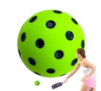Pickleball en mousse silencieuse de taille standard de 74 mm, absorption des chocs, réduction du bruit à faible décibel, adapté aux voisins pour une séance d'entraînement en intérieur en soirée tard